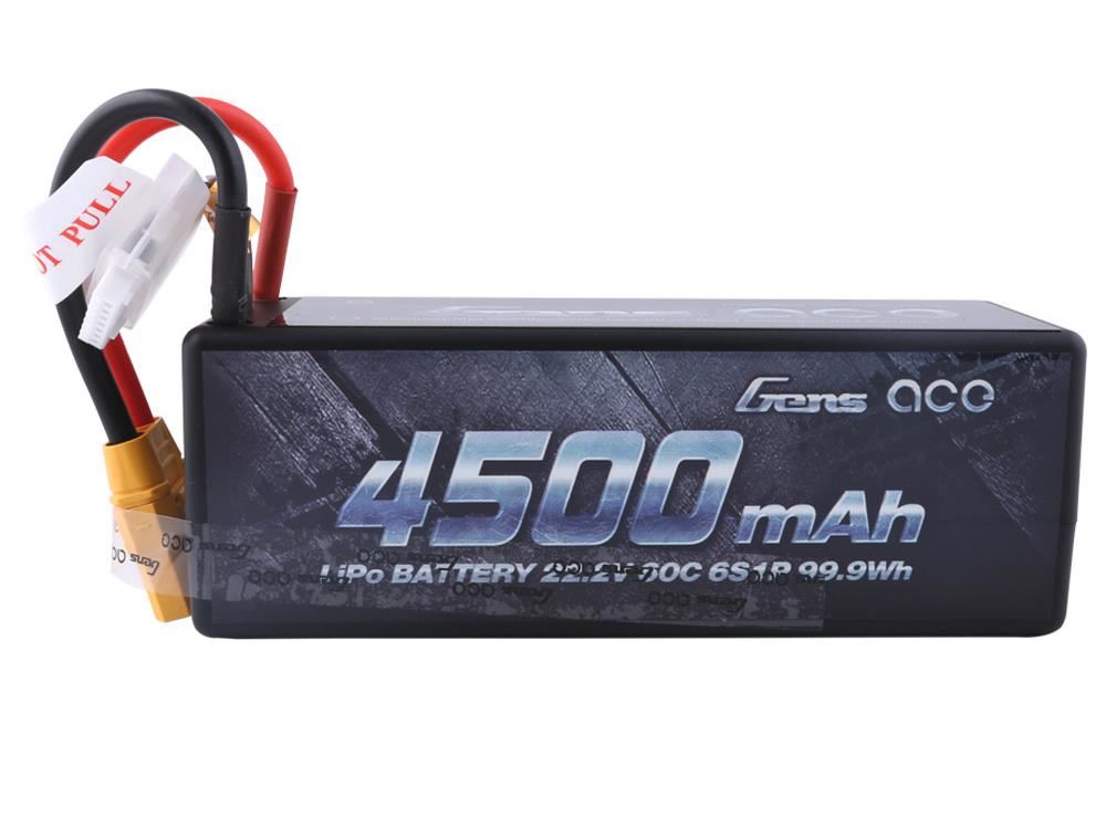 Gens Ace Li-Po Car Hard Case 6S 22.2V 4500mAh 60C with XT90