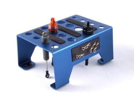 Fastrax Universal Aluminium Car Stand Blue