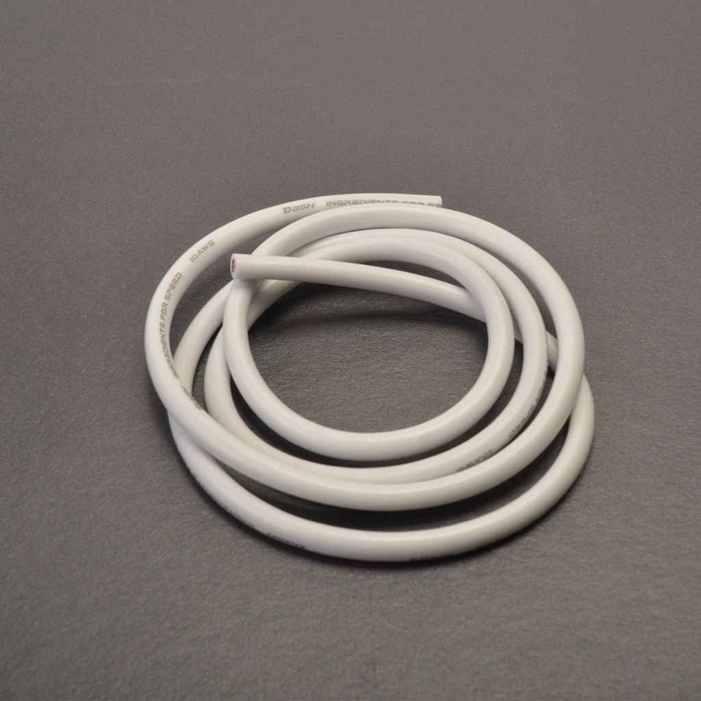 DASH 10AWG - Wire 1M White