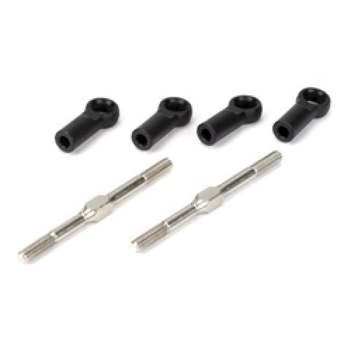 Losi Turnbuckles 4mmx60mm w/Ends:8B (LosiA6542)