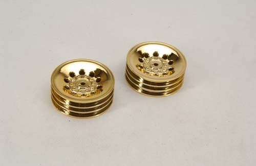 CEN Fr Wheel-Gold 54x22mm (Pk2)F.F 2WD