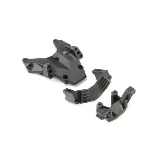 Losi Bulkhead, Camber Block & Servo Mount: 22S (Losi231045)