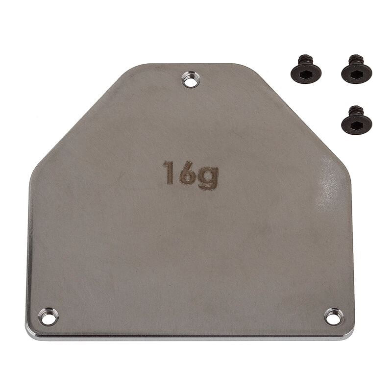 Team Associated Rc10B7 Ft Steel Servo Weight Plate 16G