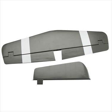 Topflite Tail Set Horizontal Stab & Rudder P-51D 60 Size Arf