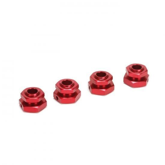 Losi 20mm Wheel Hex Set, Red: LST XXL 2 Gas (Losi242000)