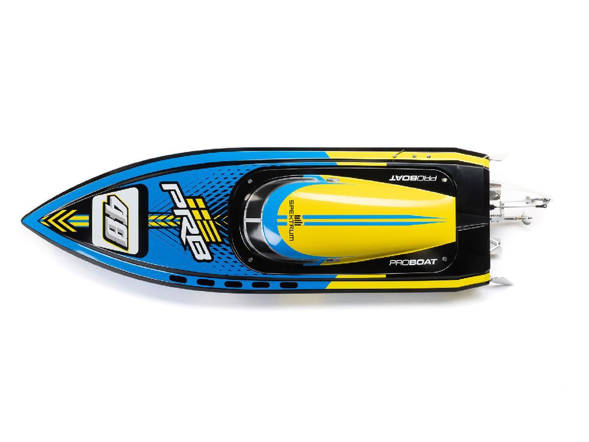 Proboat Super Sonicwake 48In 8S Self-Righting Brushless Deep-V Rtr