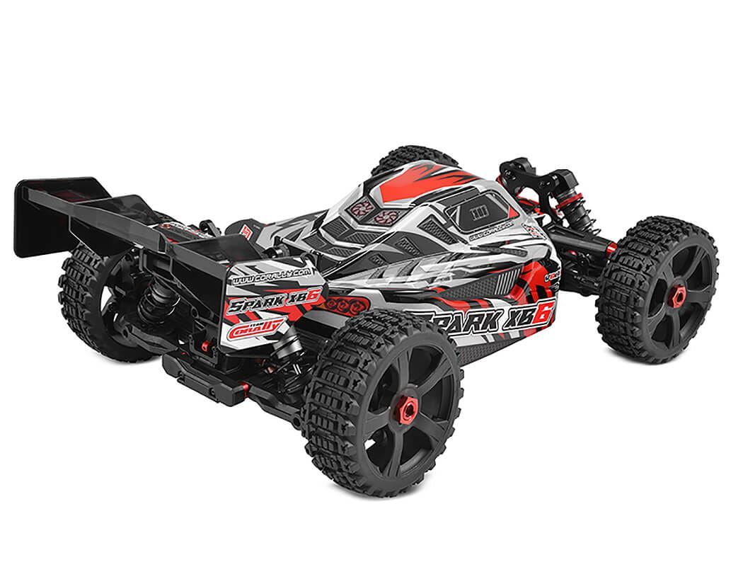 CORALLY SPARK XB6 6S BRUSHLESS BASHER BUGGY RTR - RED