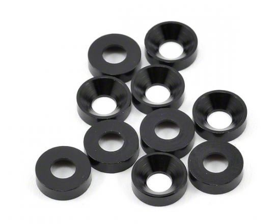 Schumacher M3 Csk Washers - Black Alloy (pk10)