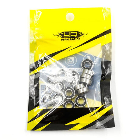 Yeah Racing Steel Bearing Set (19pcs) For Traxxas 1/10 2wd Slash / 2wd Rustler