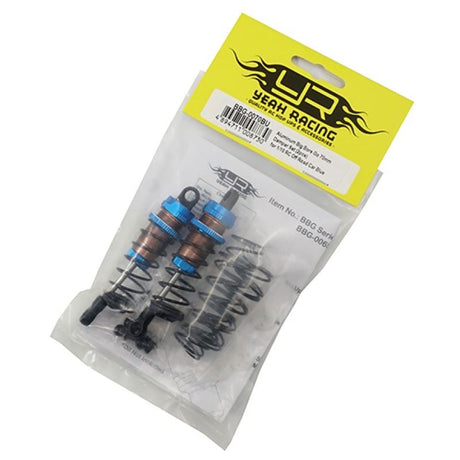 Yeah Racing Aluminum Big Bore Go 70mm Damper Set 2pcs for 1/10 RC Offroad Buggy Blue