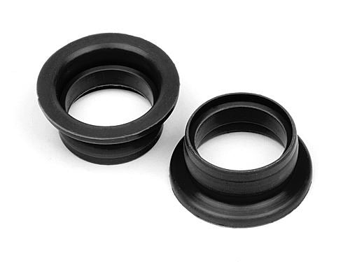 HPI Shaped Exhaust Gasket (21 Size/2Pcs) Black