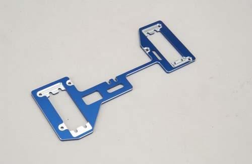 Xtm Racing Radio Plate-Blue 7075 Aluminium Xlb