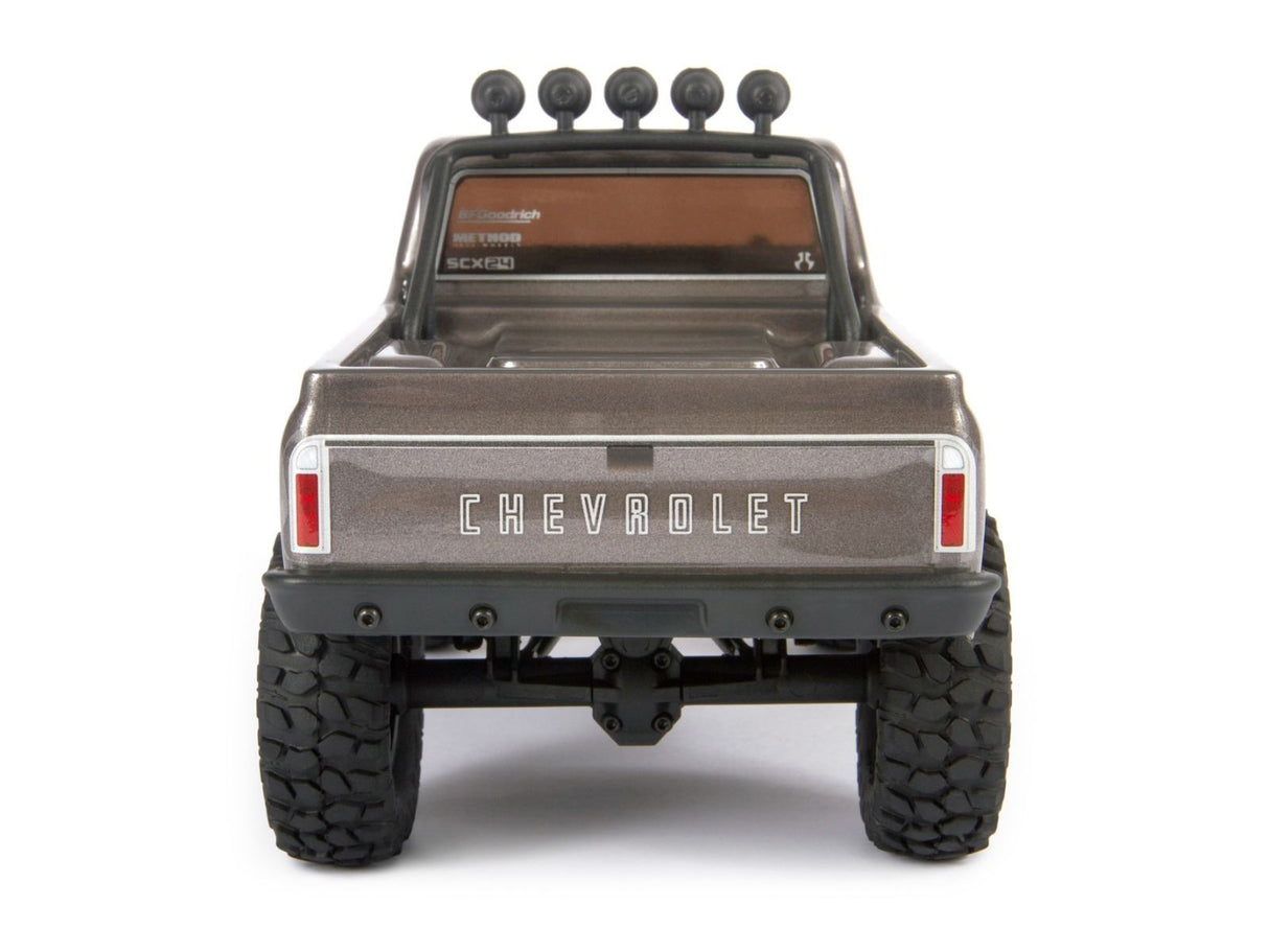 Axial 1/24 SCX24 1967 Chevrolet C10 4WD Truck Brushed RTR Silver - AXI00001T2