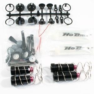 HOBAO HYPER SS/CAGE FRONT/ REAR SHOCK ABSORBER SET (SET)