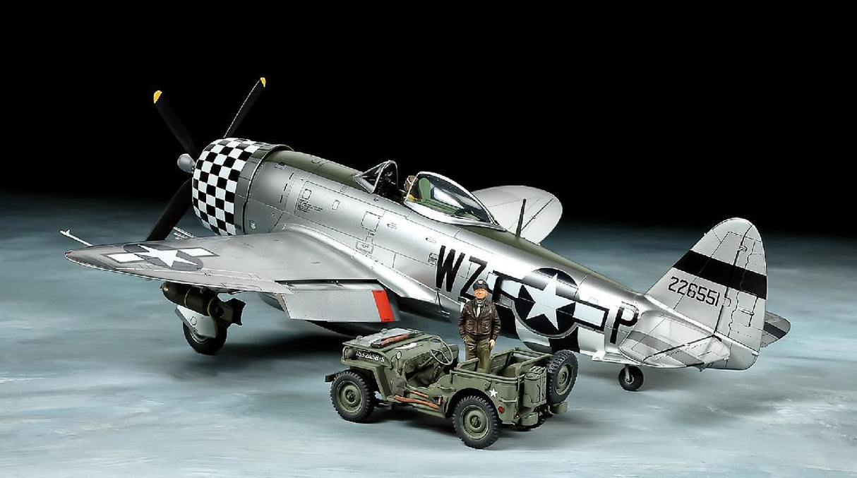 Tamiya 1/48 P-47D Bubbletop & 4x4 LV