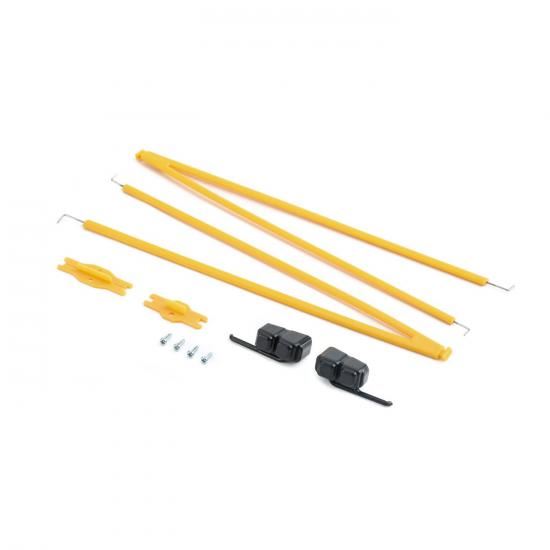 E-Flite Plastic Parts Set w/ screws: UMX J-3 BL