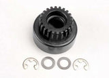 TRAXXAS Clutch bell, (22-tooth)/5x8x0.5mm fiber washer / 5mm E-clip