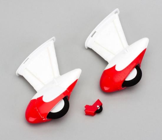 E-Flite Landing Gear and Tail Wheel Set: UMX Gee Bee R2