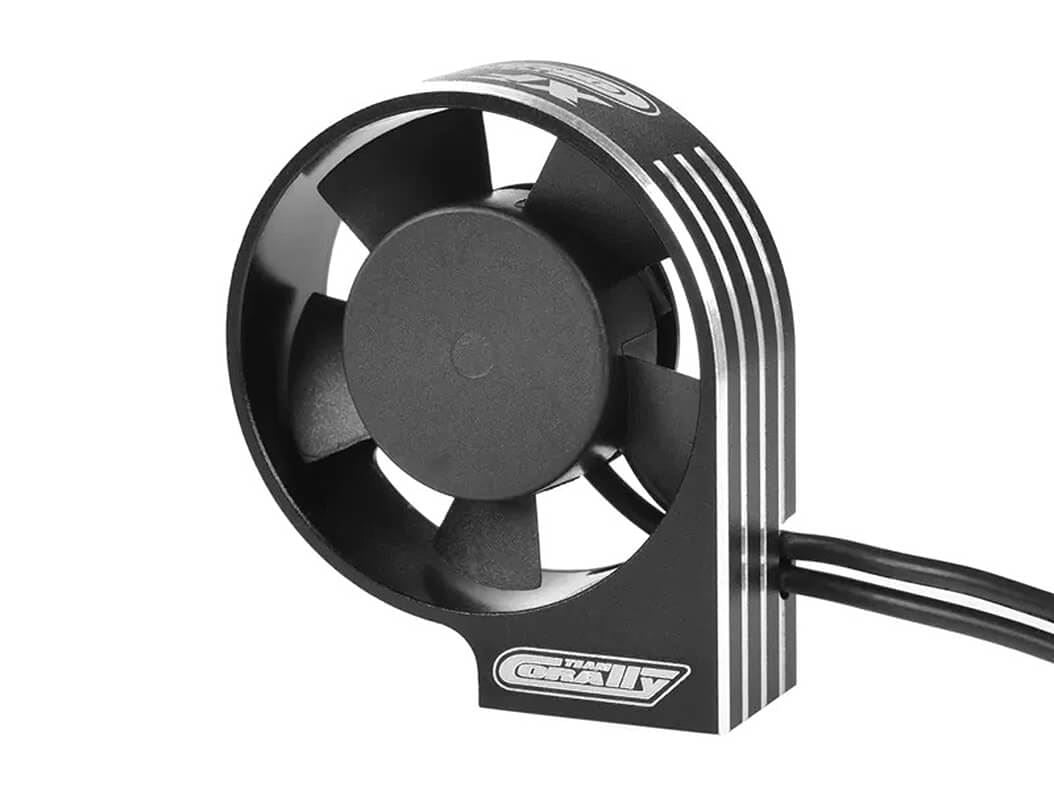 CORALLY ESC ULTRA HIGH SPEED FAN XF-40 BEC CONN. 40MM BK/SI