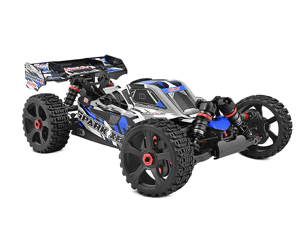 CORALLY SPARK XB6 6S BRUSHLESS BASHER BUGGY RTR - BLUE