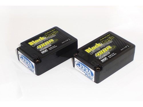 BLACKM 4800mAh 7.4V 2S3P 35C Hard Saddle BRCA/EFRA