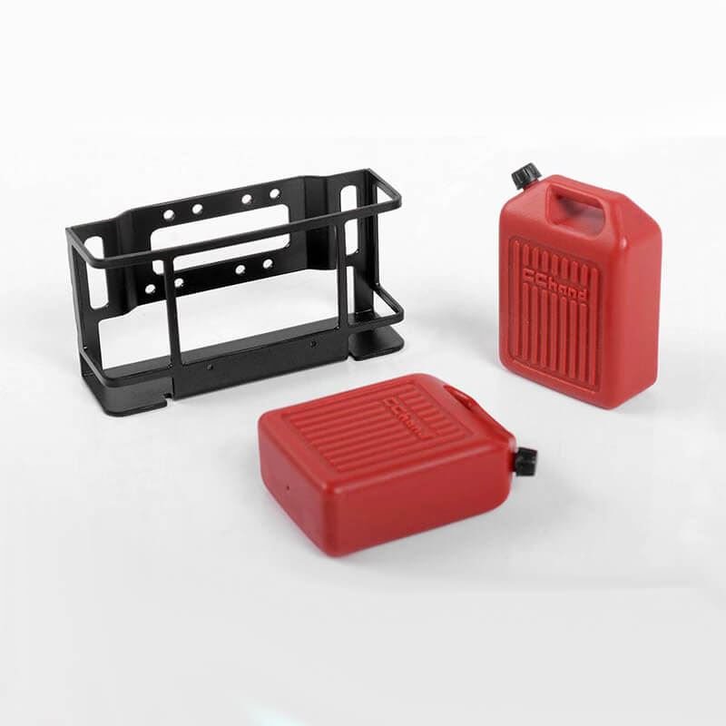 RC4WD 1/10 DUAL PORTABLE JERRY CANS W/ MOUNT