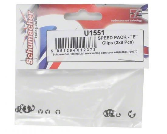 Schumacher Speed Pack - E Clips 2x8pcs