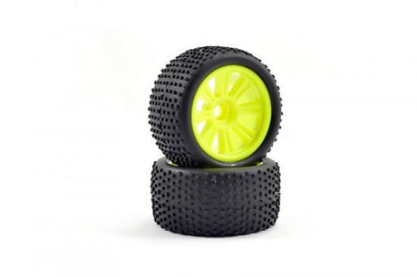 Ftx Comet Truggy Front Mounted Tyre & Wheel Yellow