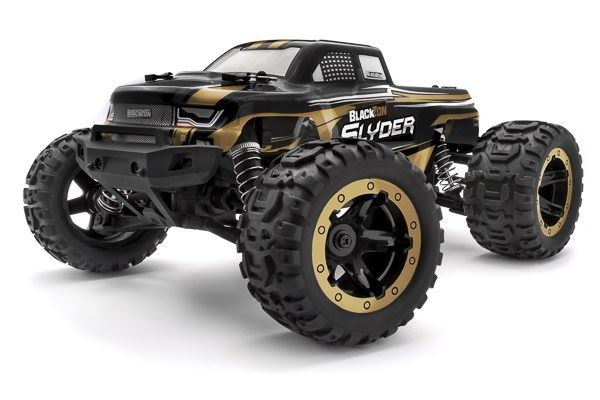 BlackZon Slyder 1/16th 4WD Monster Truck - Gold