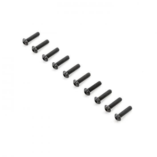 Losi Button Head Screws M4x16mm (10)