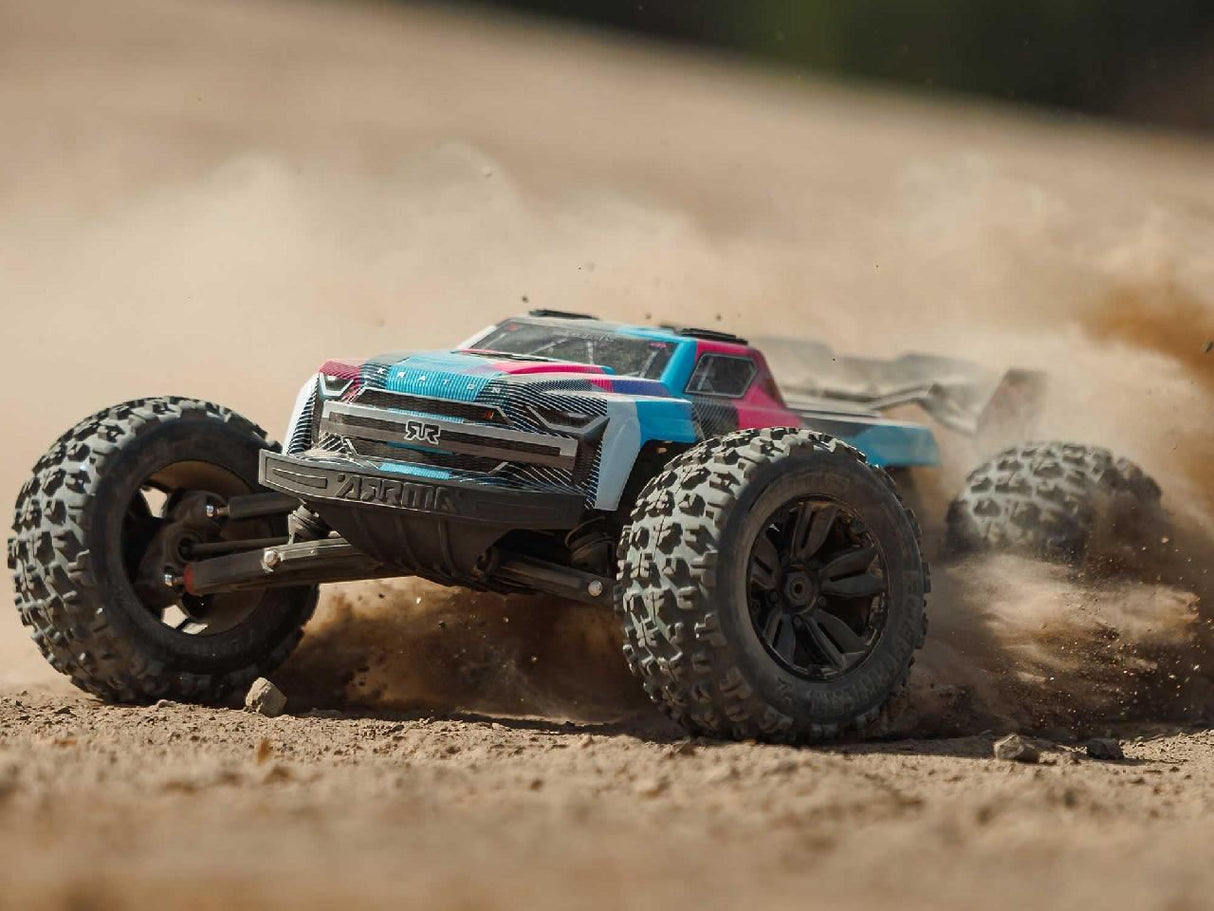 Arrma 1/8 Kraton 6S V6 4X4 Blx Speed Monster Truck Rtr Pink