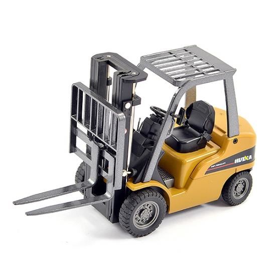 HuiNa 1/50 Diecast Fork Lift Truck Static Model