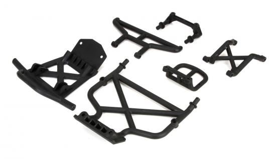 Losi Front/Rear Bumper & Bumper Brace: 1:5 4wd DB XL (Losi251011)