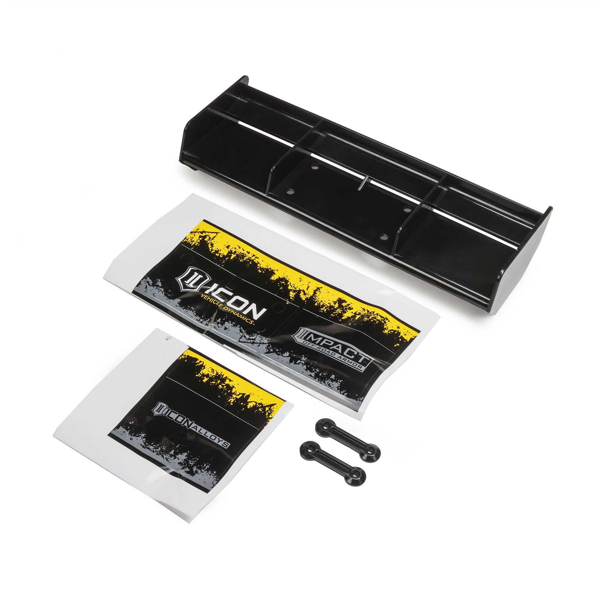 Losi Wing, ICON Vehicle Dynamics, Black: DBXL 2.0