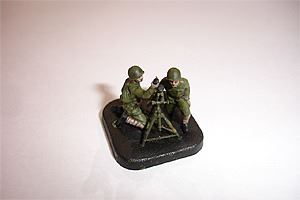 Zvesda German 81mm Mortar With Crew