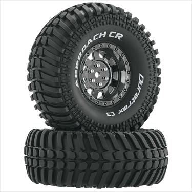 Duratrax Approach Cr C3 Mounted 1.9 Crawler Black Chrome (2)