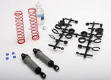 TRAXXAS Ultra Shocks (grey)(XXlong)w/ spring pre-load spacers (rear)