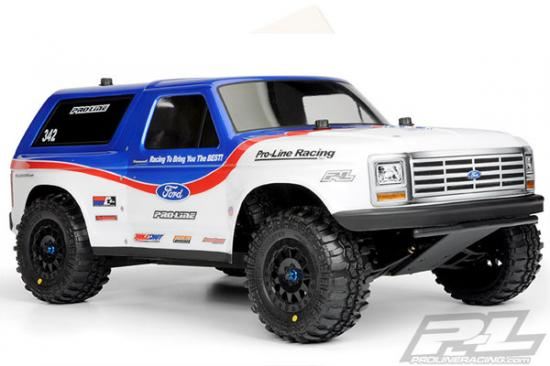 Proline 1981 Ford Bronco Clear Body Pro-2 Sc / Slash/4X4