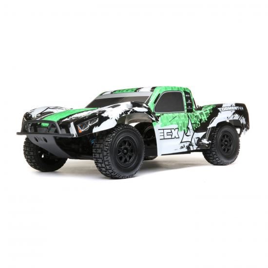 ECX 1/10 4WD Torment Brushed White/Green RTR (ECX03243T2)