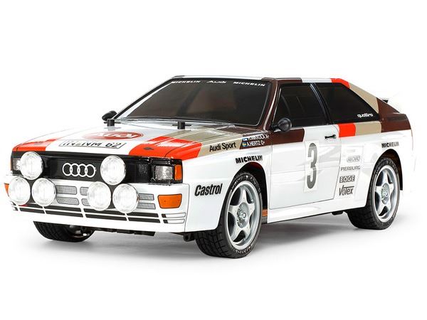 Tamiya Audi Quattro A2 (Tt-02) Model Kit - 58667