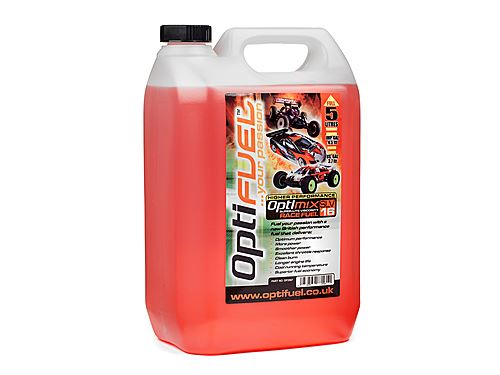 Optifuel Optimix Race 16% Nitro Car Fuel 5 Litres