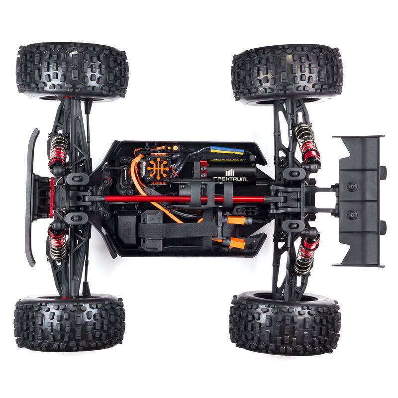 Arrma Notorious V5 6S 4Wd Blx Rtr Black Stunt Truck With Spektrum Firma - Ara8611V5T1