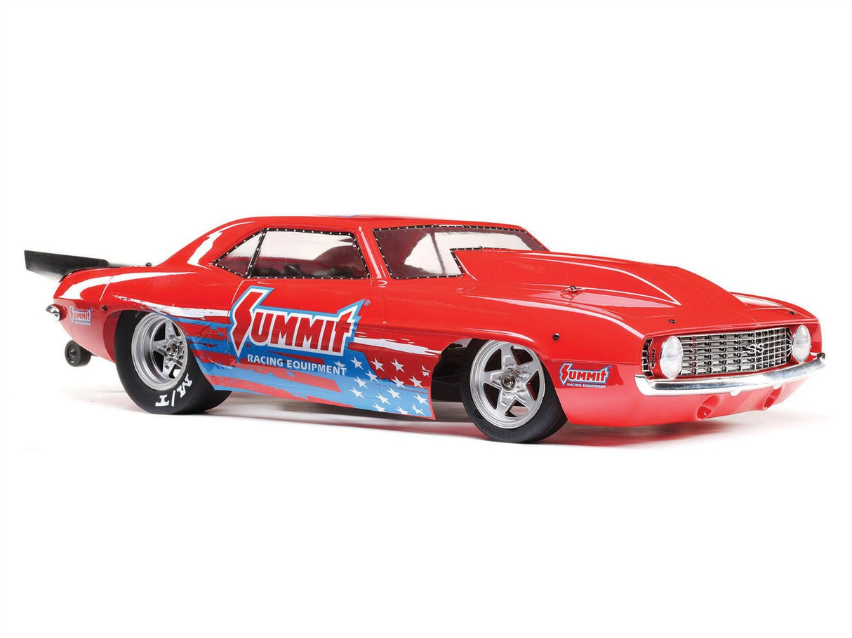 Losi 69 Camaro 22S Drag Car, BL RTR, Summit: 1/10 2WD