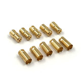 Yeah Racing 6.5mm Gold Bullet Plug 5 Pairs