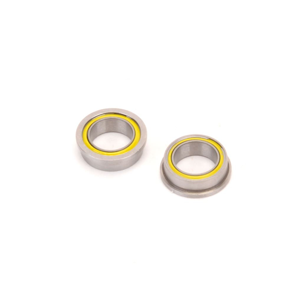 Schumacher Ball Bearing - 1/4x3/8x1/8 Flanged Yellow - (pr)