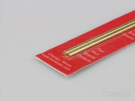 K&S Brass Rod - 2.90 x 305mm (.114 x 12")