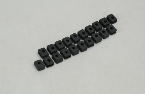 Futaba Servo Grommets (Square) (Pk20)