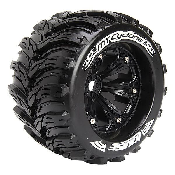 LOUISE RC MT-CYCLONE 1/8 SPOR T 0 OFFSET/BLACK EP E-MAXX FR