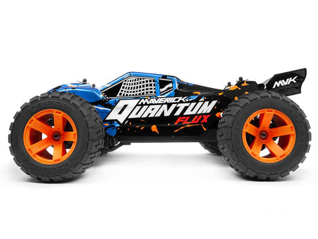 Maverick Quantum XT Flux 80A 1/10 4WD Stadium Truck - Blue/Orange