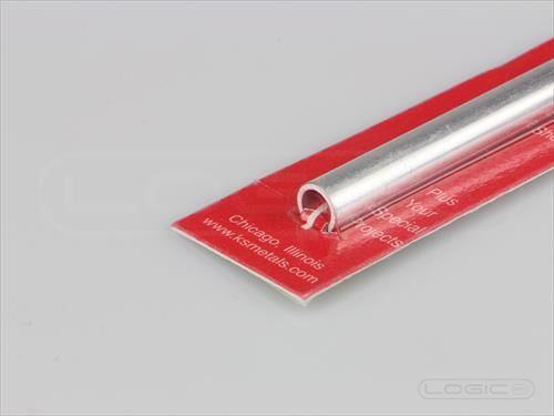 KS 300mm Heavy Wall Aluminium Tube 8mm OD (Pk1) .89mm Wall